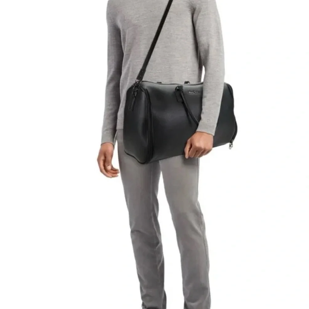NEW! Robert Graham Black Convertible Weekender Bag